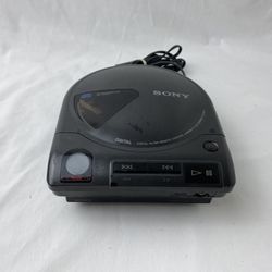 Sony D-160 Compact Disc Player With Sony Car Mount Plate CPM-100P