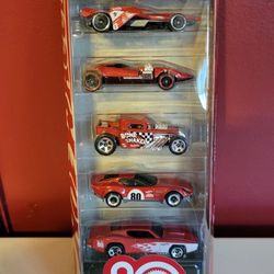 Hot wheels 80th anniversary 5 pack collection