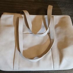 Pre-Loved Beige Tote Bag $25