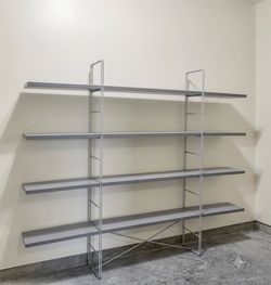 Vintage IKEA ENETRI Shelving Unit – Niels Gammelgaard (Grey / Black)