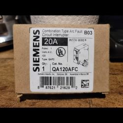 Siemans Arkfault Breakers 