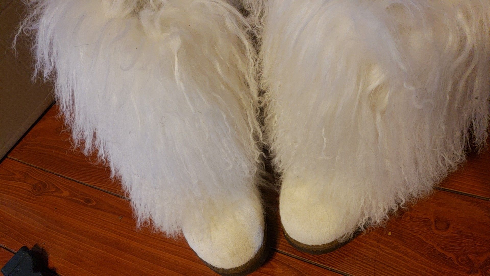 Fur boots ladys!!!