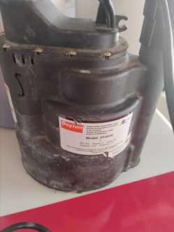 Dayton sump bump