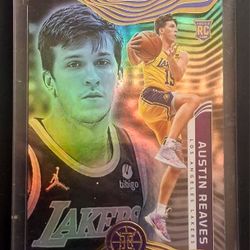 2021-22 Panini Illusions Austin Reeves Rookie Card Holo