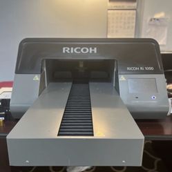 Ricoh RI-1000 DTG Printer With SpeedTreater-TX Automatic Pretreater