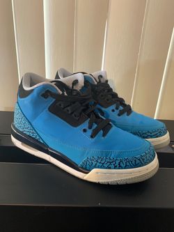 Air Jordan Powder Blue 3 s