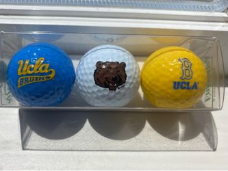 Vintage Golf Balls UCLA Edition 3 Pack