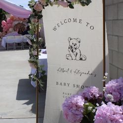 Square Arch Sign Holder