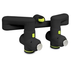 Brand new ProsourceFit Dual Pro Percussion Massage Gun, 6 Attachable Pieces for Deep Tissue Relief, Muscle Massager Gun with 4 Speed Levels, Adjustabl