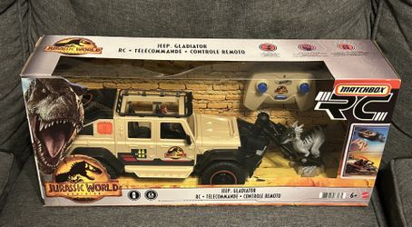 RC JEEP GLADIATOR Jurassic park world NEW camp cretaceous remote controlled r/c