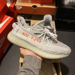Adidas Yeezy 350 Blue Tint size 10.5 USED But Clean