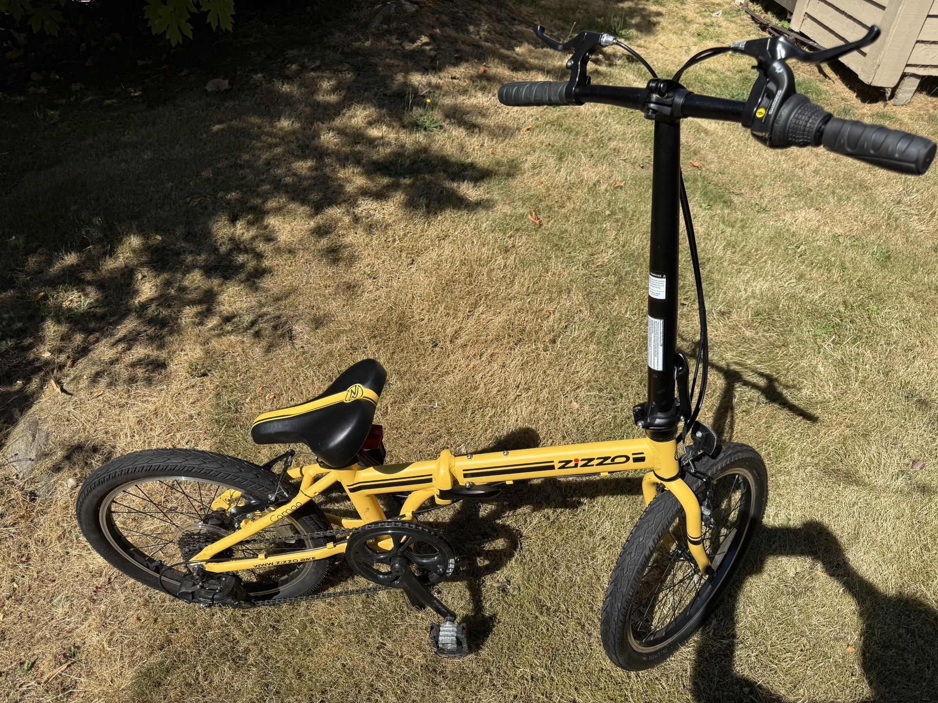 ZiZZO Campo 20 inch Folding Bicycle with 7 Speed