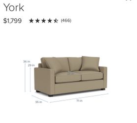 Room and board sofa
