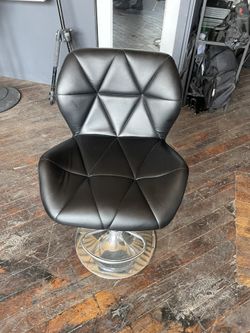 Black Bar Stool