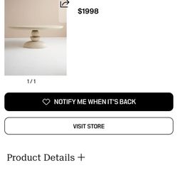 Anthropologie Dining Table 