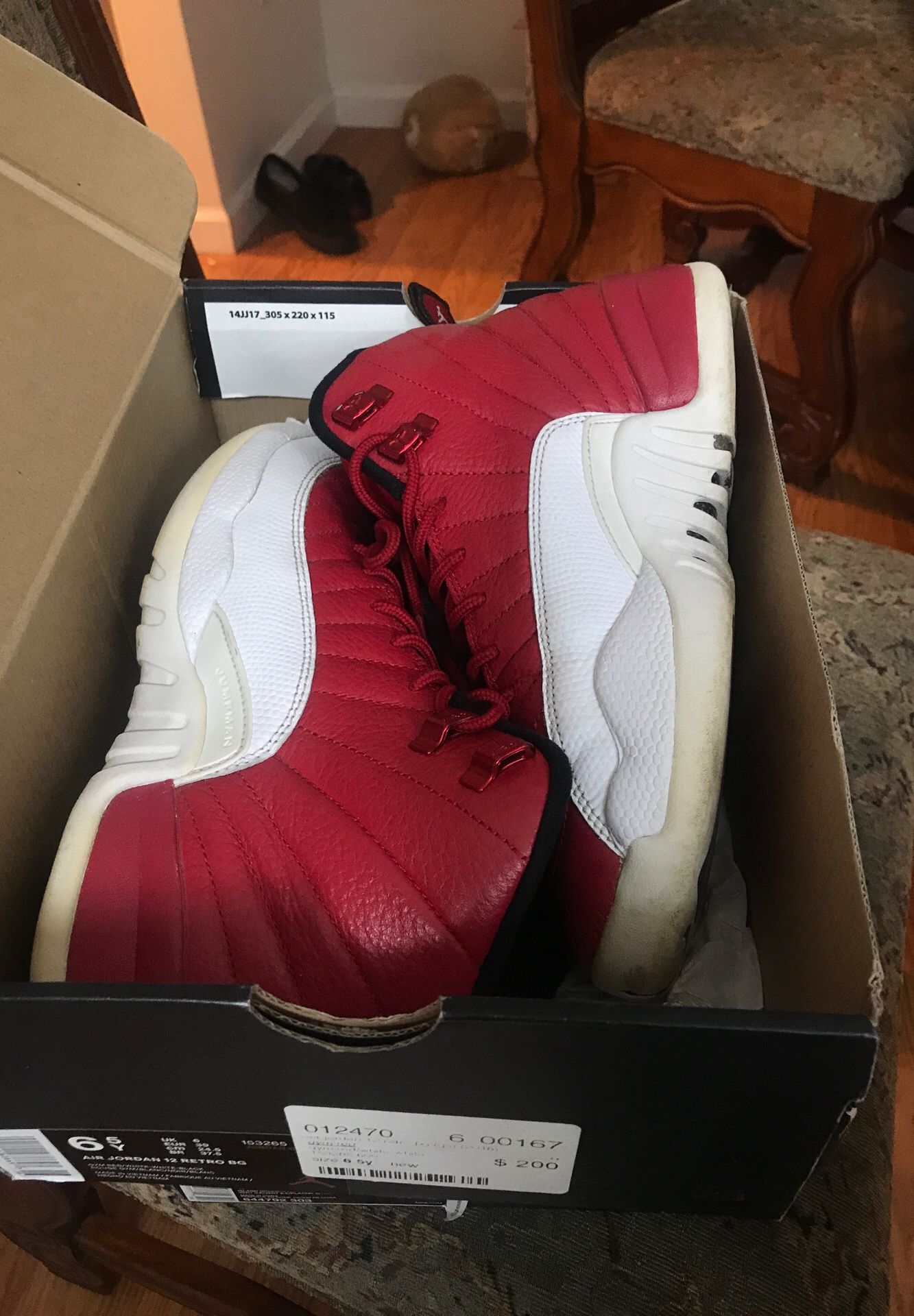 Air Jordan 12 retro pro size 7Y