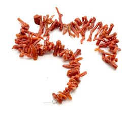 Lot Of Genuine Branch Coral Beads