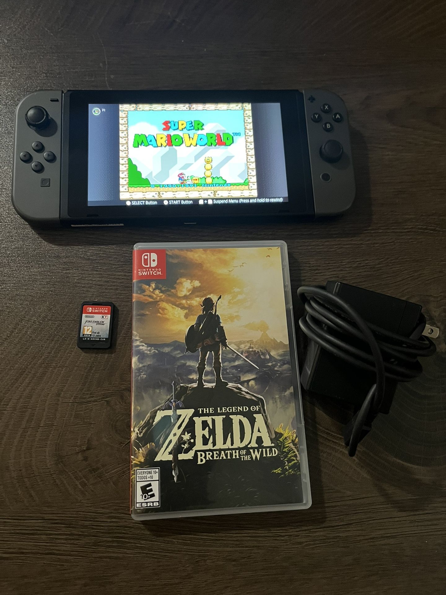 Nintendo Switch  With 2 Games 