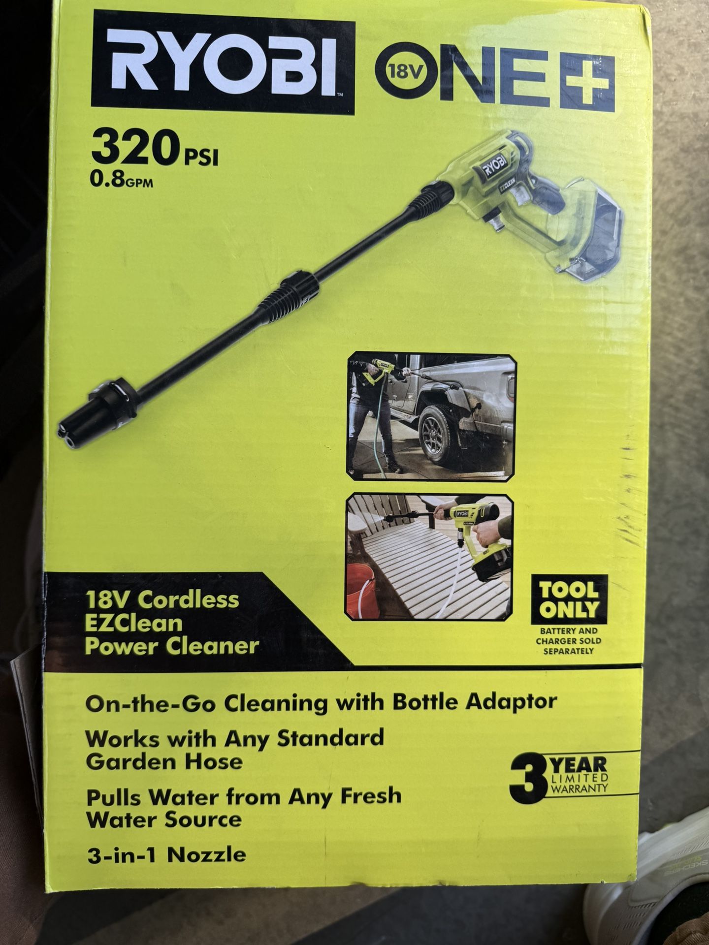 Ryobi Car Wash Wand
