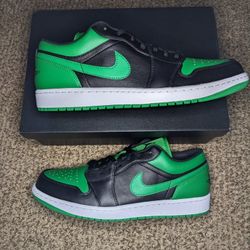 Air Jordan 1 Low Lucky Green Size 12m