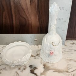 2 Piece Precious Moments. Bell And Bowl