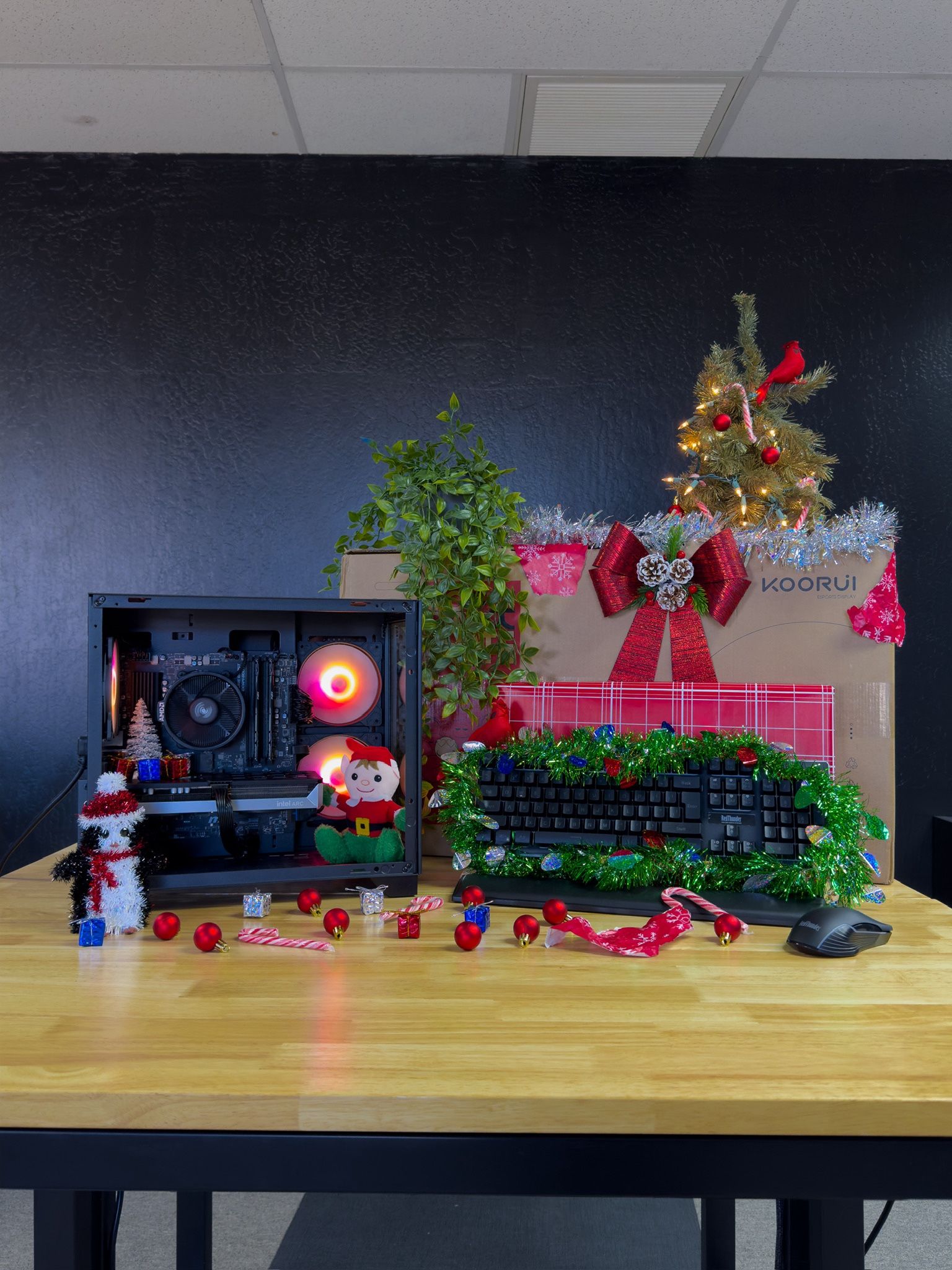 *NEW* Holiday Bundle - Intel ARC B570 AMD Ryzen 5 5500 + 120Hz 1080p Monitor + Keyboard/Mouse Combo