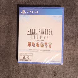 Final Fantasy I-Vi Collection Anniversary Edition for Playstation 4 - NEW