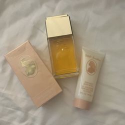 Elizabeth Arden White Shoulders 2 Full Size Fragrances And 1 New Body Wash