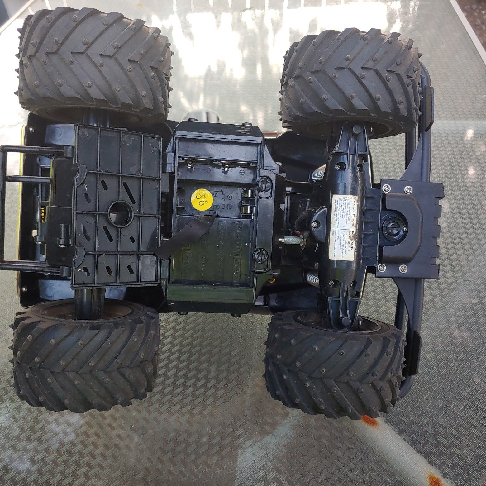 Vintage Radio Shack Intruder RC truck 4x4.