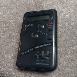 Vtg Sanyo Cassette 