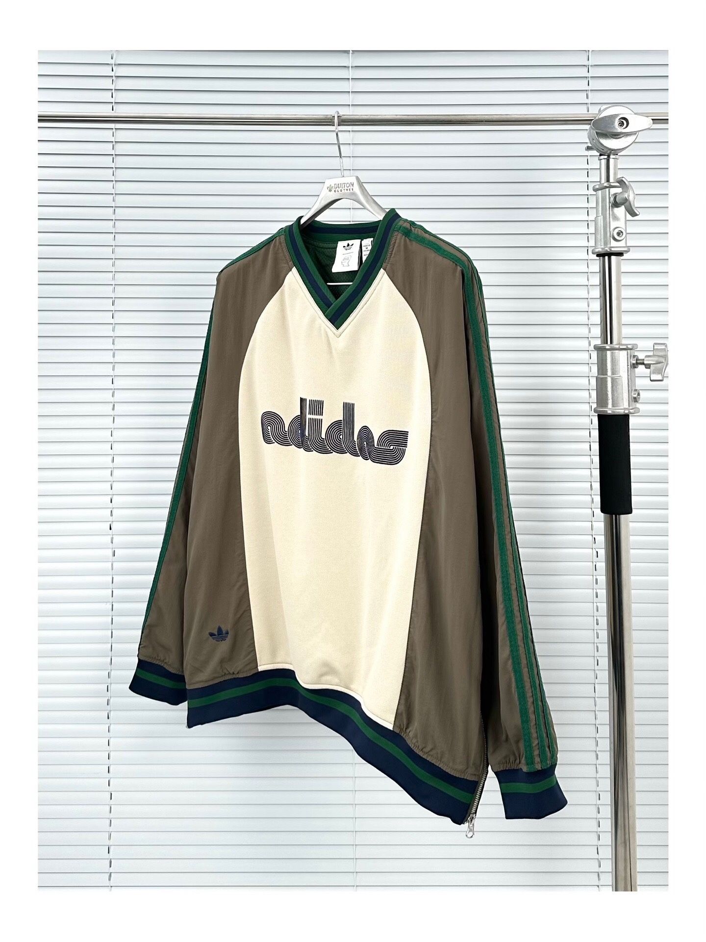 Adidas × Brain Dead  Flocked Print Jersey