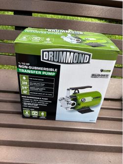 Drummond transfer pump