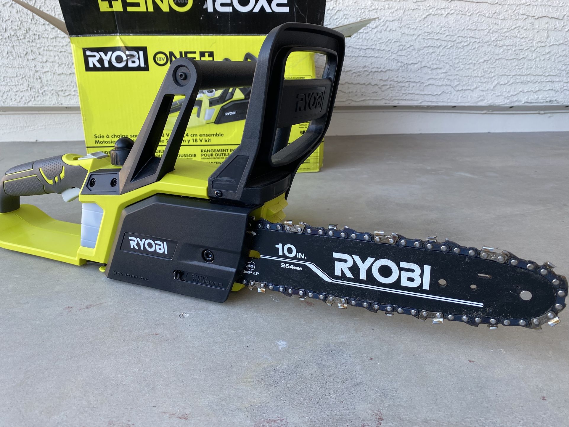Ryobi P547 10 in. ONE+ 18 V  Chainsaw (tool Only) #2