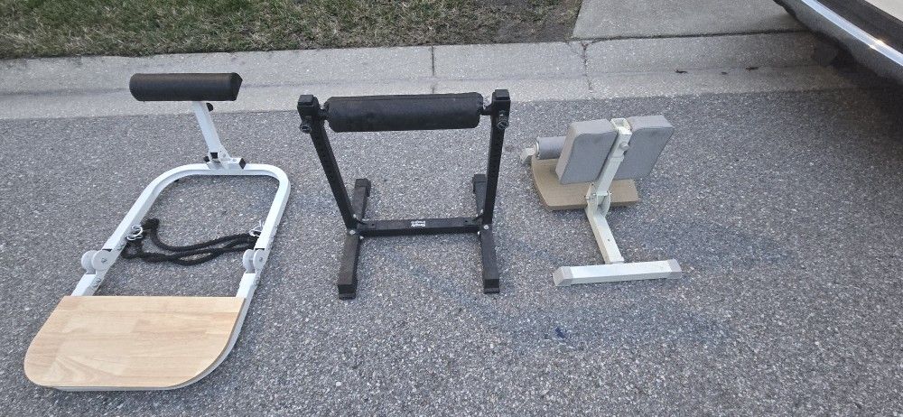 Assorted Home Gym Equipment