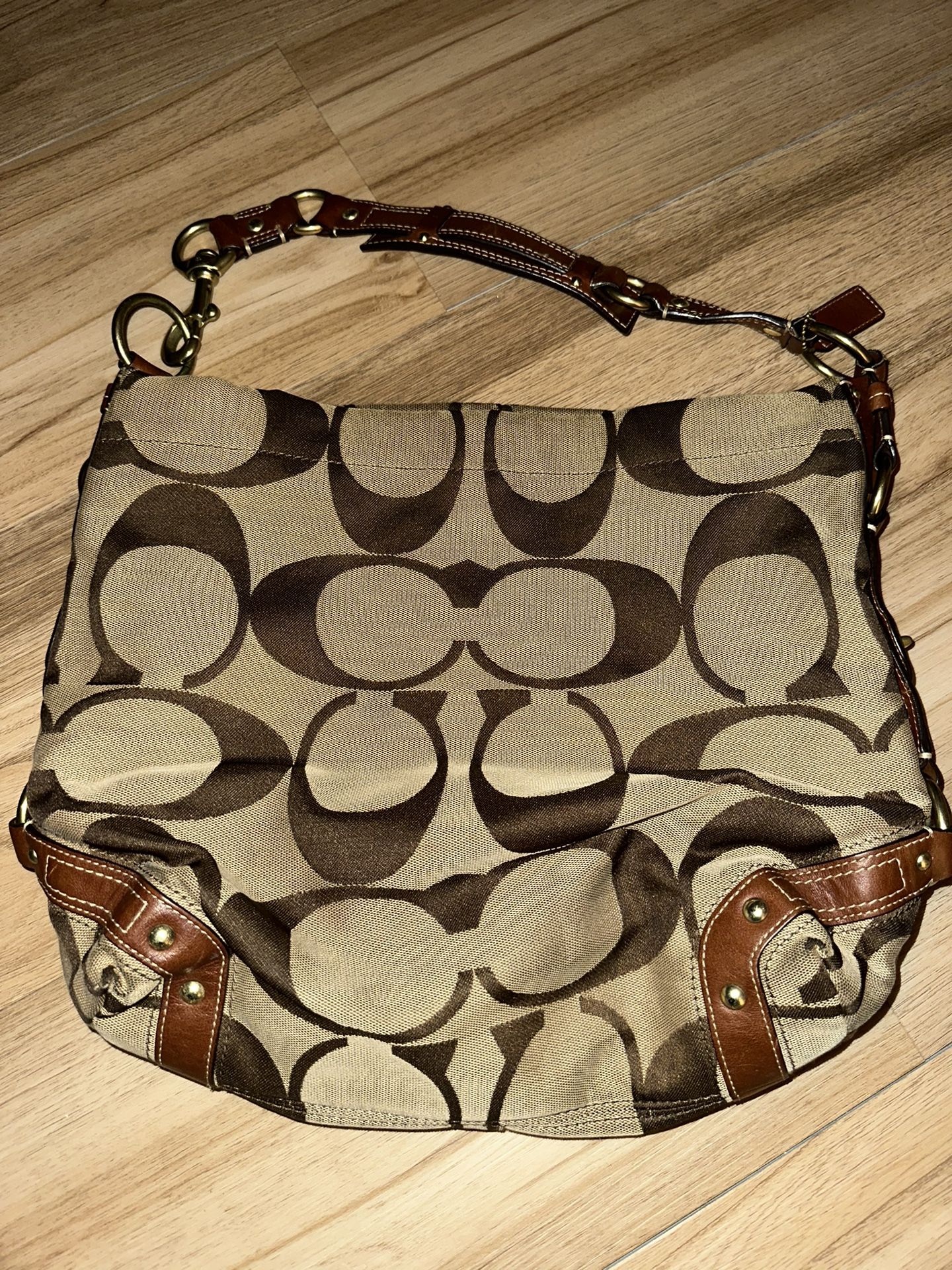 Coach Brown Hobo Large Purse