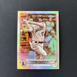 2022 Topps Chrome Baseball Shohei Ohtani SEPIA REFRACTOR #1