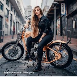 Dark Rose Motorcycle JUMPER 