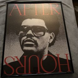The Weeknd After hours 002 Poster 