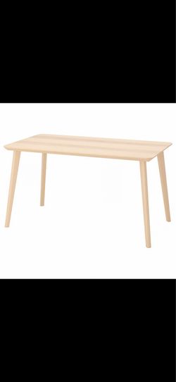 Dining Table, Light Brown