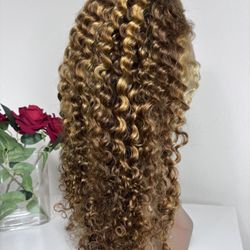 Water Wave wig 24’’ Human Hair