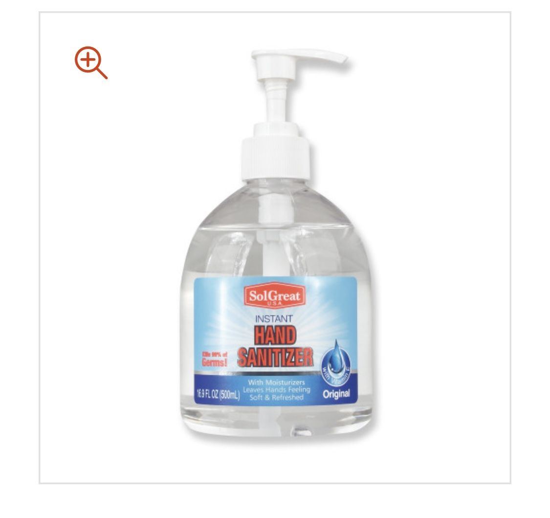 Free Hand Sanitizer