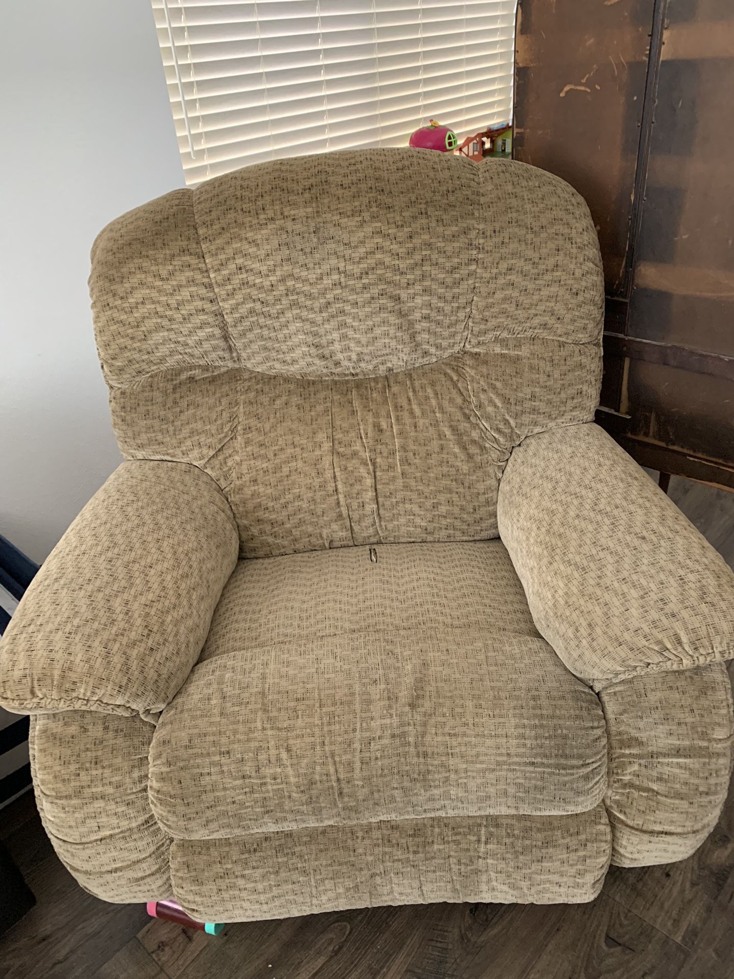 Well Loved Reclining Oversized Chair