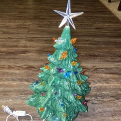 12 Inch Mini Christmas Tree With Lights