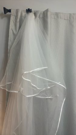 Cathedral Length Blusher Wedding Veil