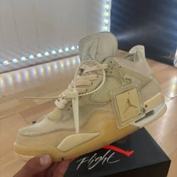 Jordan 4 "OFF WHITE"