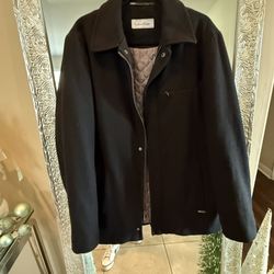 Calvin Klein Mens Jacket L - Wool, Polyester, Viscose Blend 