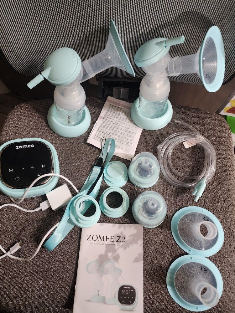 Zomee Z2 Double Electric Breast Pump Manual. Very good condition. 