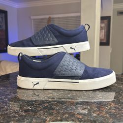 11 Men Puma Slip On Leather Strap