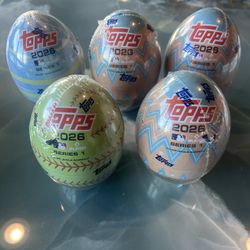 2026 Topps Baseball Egg ( 5 Available ) 