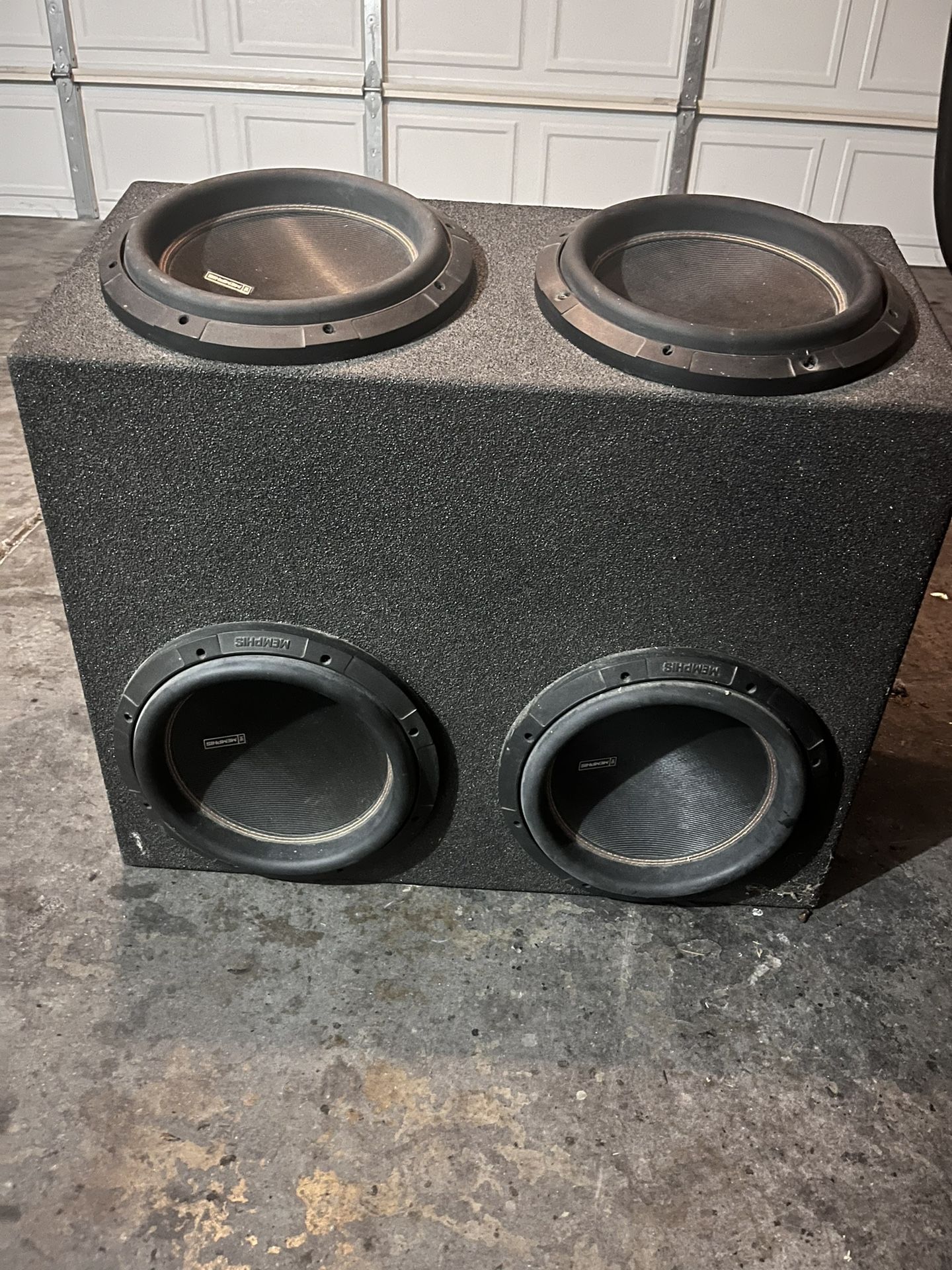 4- 12’ Subwoofer Memphis M6
